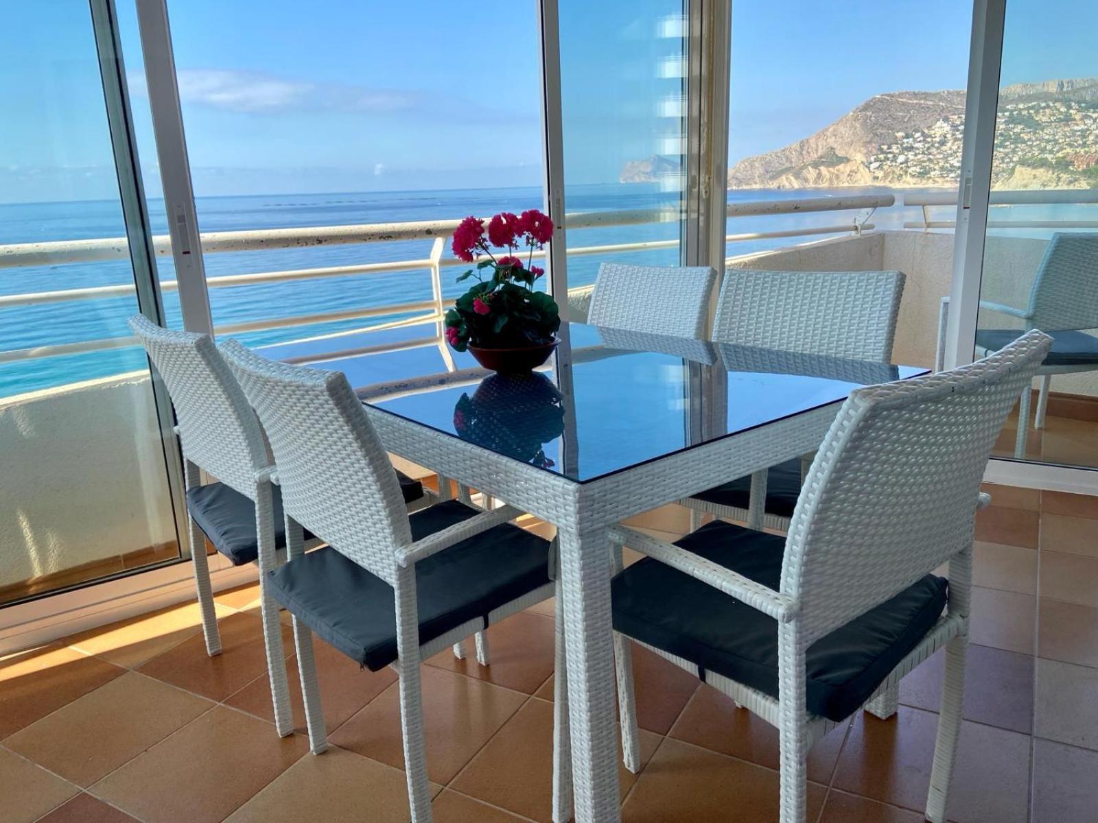 Seaview Apartment Playa De Oro 13Rd Floor Con Parking Calpe Eksteriør billede