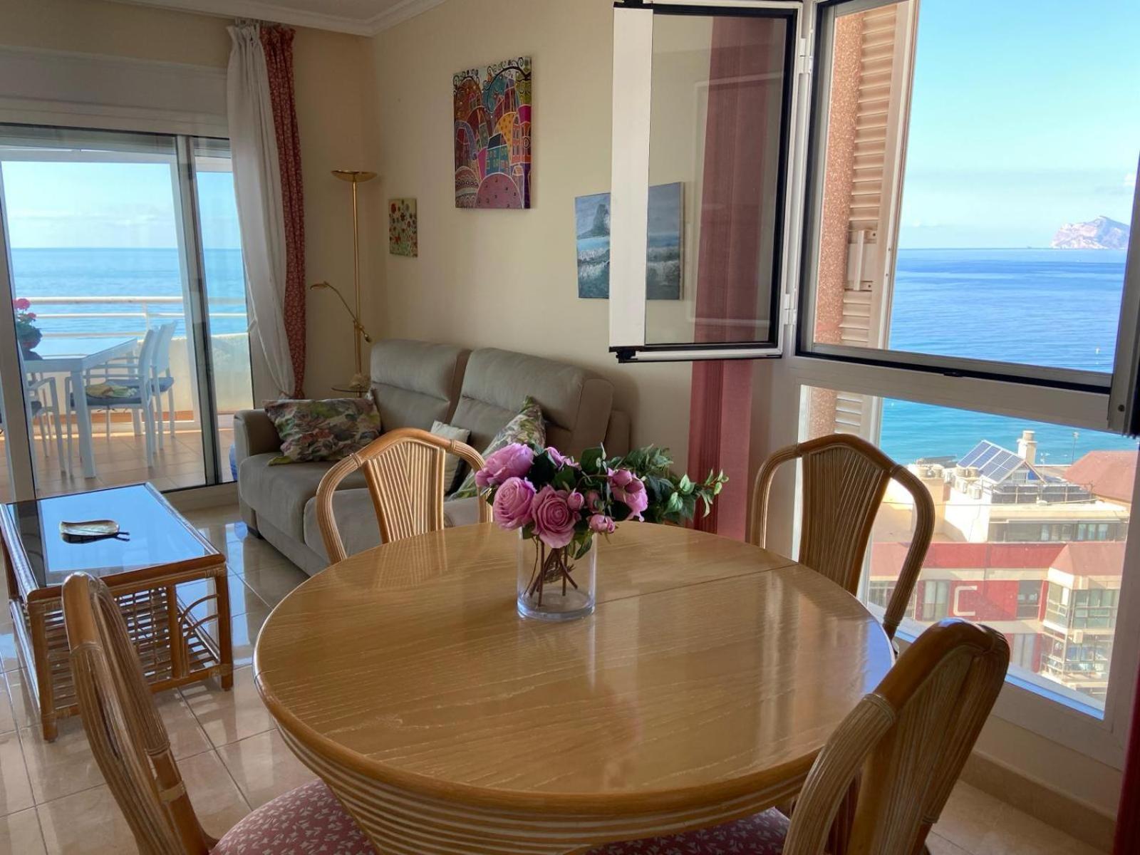 Seaview Apartment Playa De Oro 13Rd Floor Con Parking Calpe Eksteriør billede